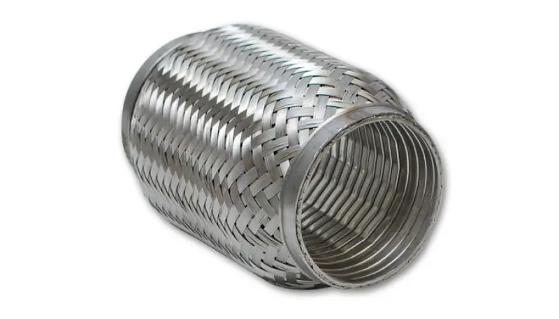 Vibrant Ss Turbo Flex Coupling With Interlock Liner 2.5In Inlet/Outlet X 8In Long 2