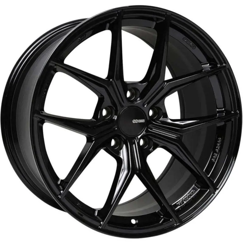 Enkei Tsr-X 20X9.5 40Mm Offset 5X114.3 Bp Gloss Black Wheel 1