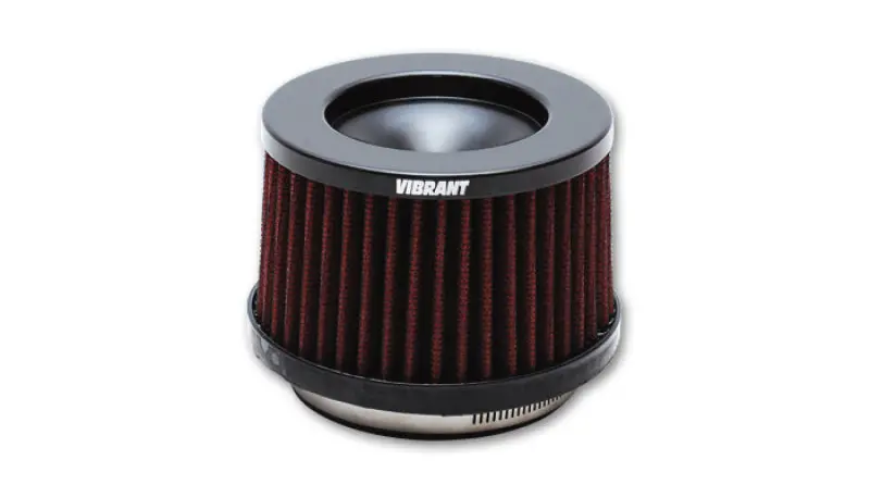 Vibrant The Classic Perf Air Filter 4.75In O.D. Cone X 3-5/8In Tall X 4In Inlet I.D. Turbo Outlets 1