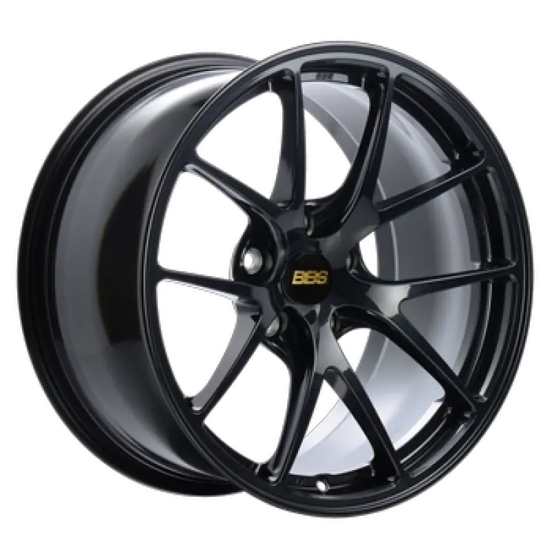 Bbs Ri-A 18X10.5 / 5X120 Et25 82Mm Pfs Ring/Clip Required - Metallic Black Subtle Blue Flake 1
