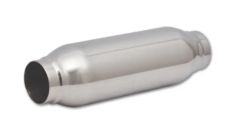 Vibrant Ss Resonator (Standard Design) 2.In Inlet/Outlet X 12In Long W/ 3.5In Od Resonator Body 1