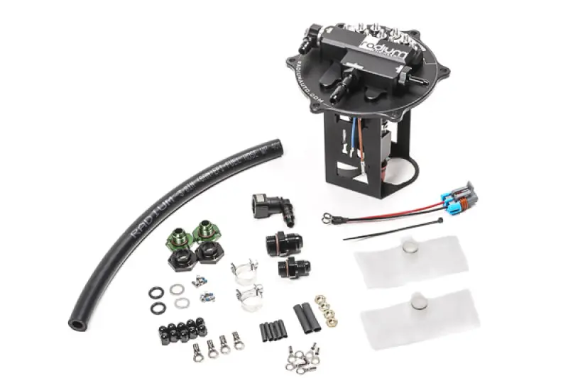 Radium Engineering Evo 7/8/9 Fuel Pump Hanger For Walbro F90000267/274/285 - Pumps Not Included 1