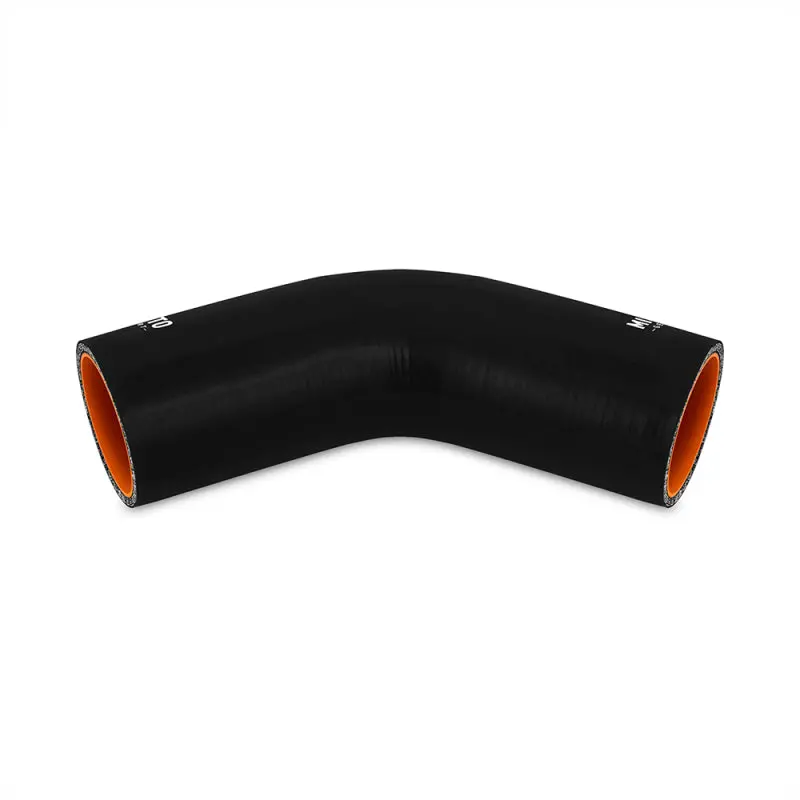 Mishimoto 3In. 45 Degree Silicone Coupler - Black 1