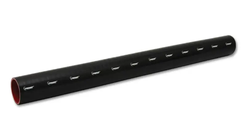 Vibrant 4 Ply Reinforced Silicone Straight Hose Coupling - 2In I.D. X 36In Long (Black) 2