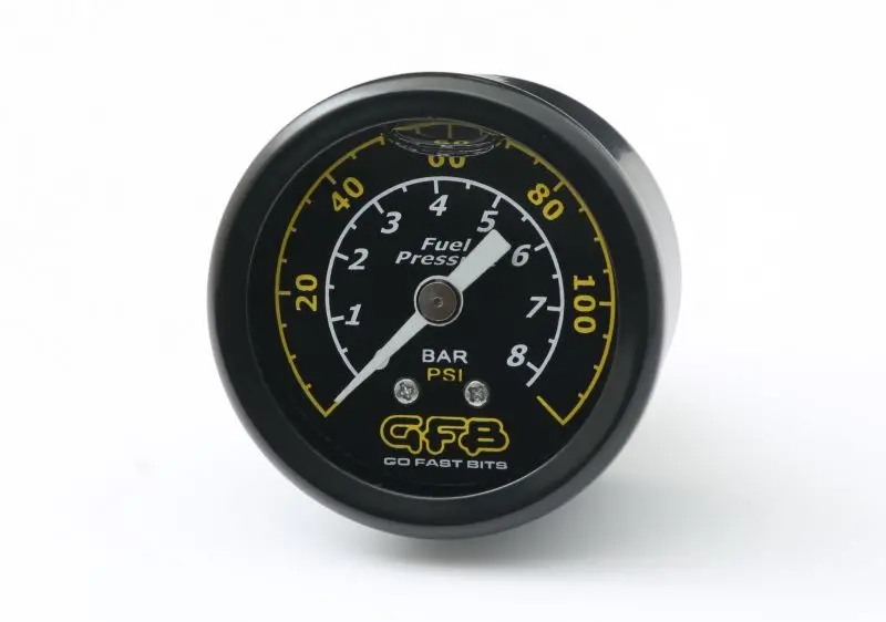 Gfb Fuel Pressure Gauge (Suits 8050/8060) 40Mm 1-1/2In 1/8Mpt Thread 0-120Psi 1