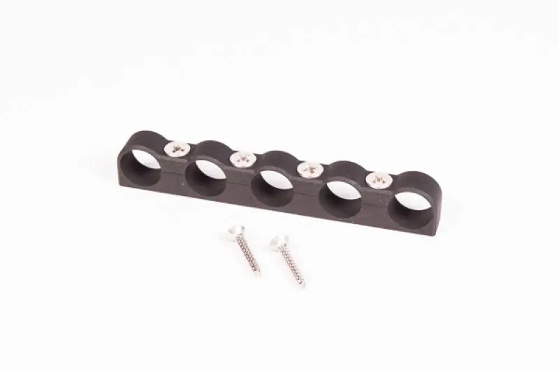 Radium Engineering Hose Separator Clamp - 5 Way 1
