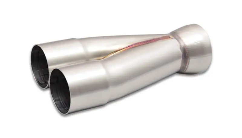Vibrant 2-1 Ss Merge Collectors (2In Inlet Slipover Id 2-1/2In Outlet Od) - Sold Individually 2