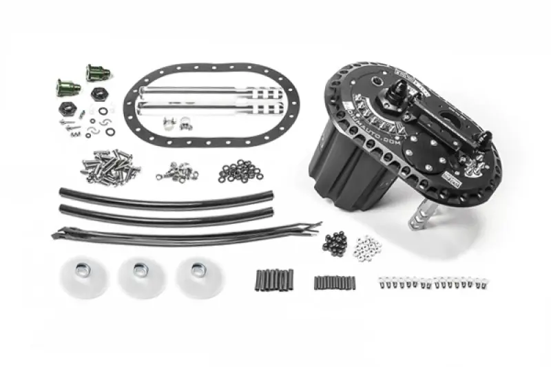 Radium Engineering Fcst-X Brushless Ti Automotive E5lm Fuel Cell Surge Tank (Pumps Not Included) 1