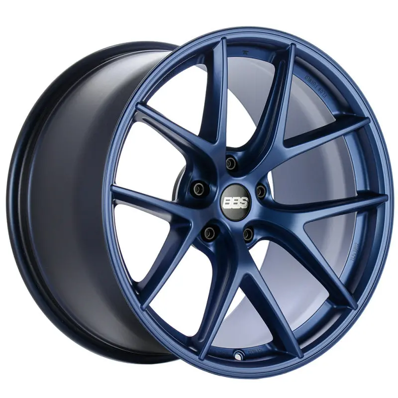 Bbs Unlimited Ci-R 19X10 Et46 (Face 2) Satin Indigo Blue Wheel 1