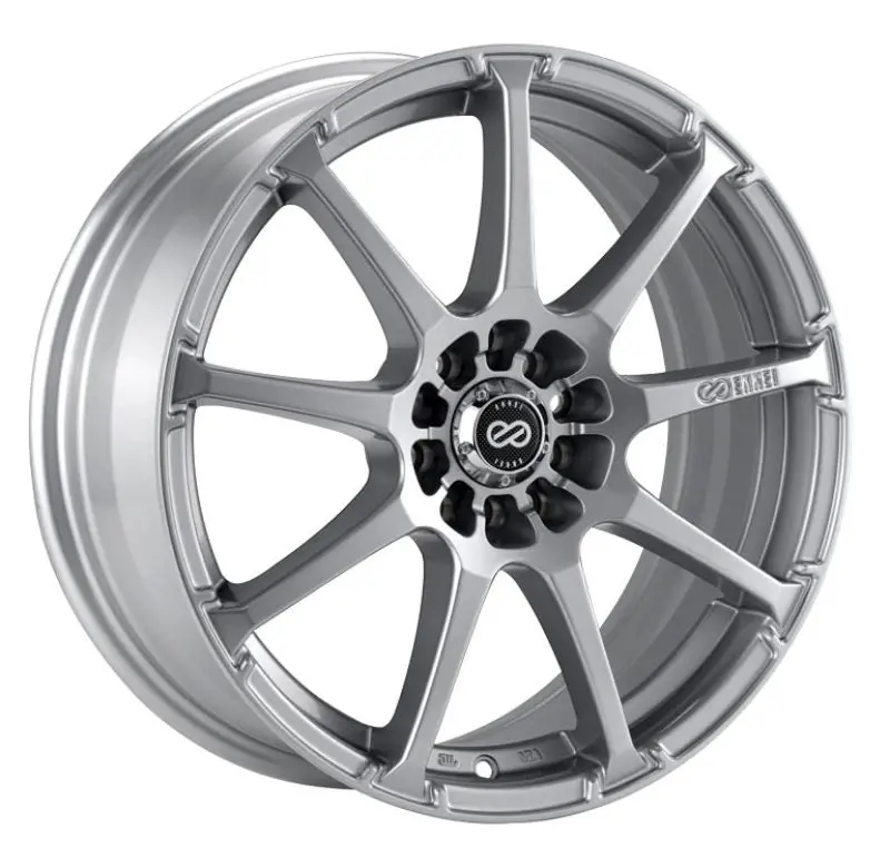 Enkei Edr9 18X7.5 5X100/114.3 38Mm Offset 72.6 Bore Diameter Silver Wheel 1