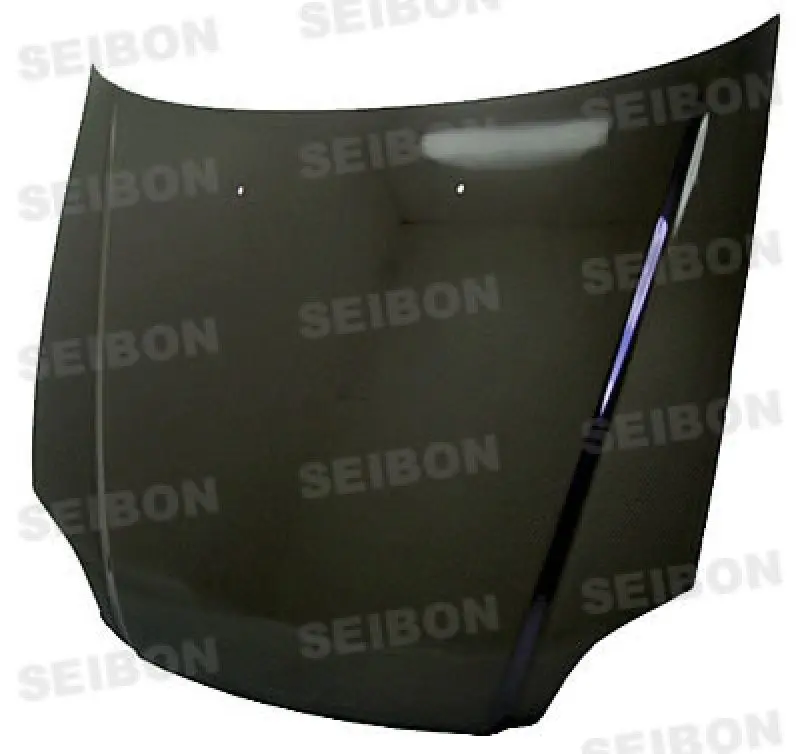Seibon 99-00 Honda Civic Oem Carbon Fiber Hood 1