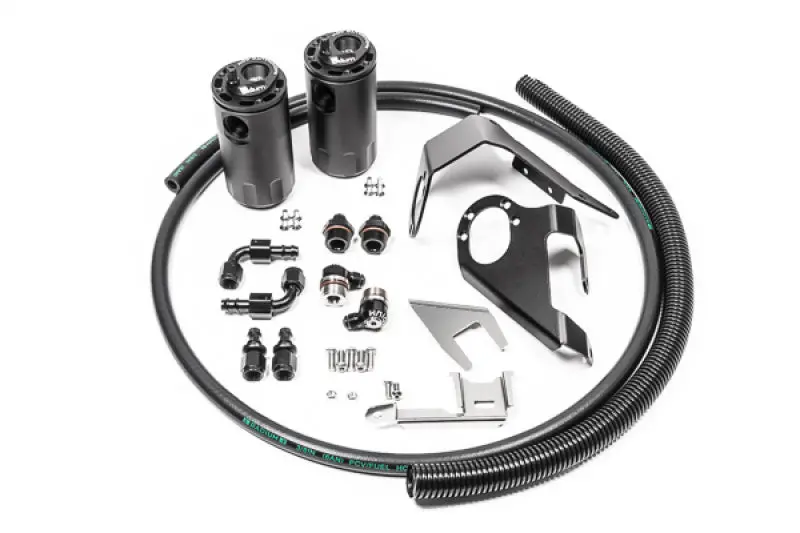 Radium Engineering 2009+ Nissan 370Z (Vq37vhr) Catch Can Kit - Fluid Lock 1