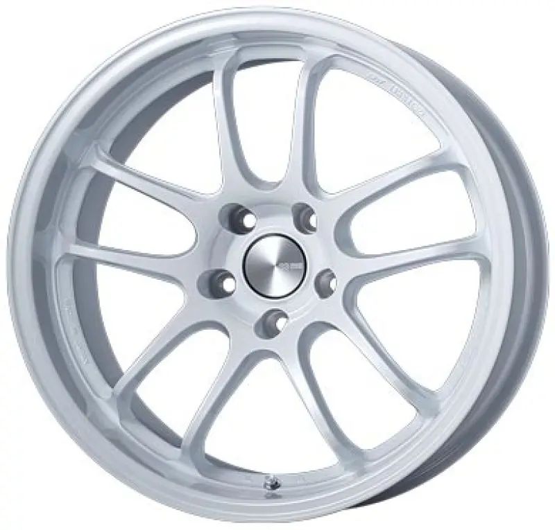 Enkei Pf01evo 18X9.5 12Mm Offset 5X114.3 75Mm Bore Pearl White Wheel Special Order / No Cancel 1