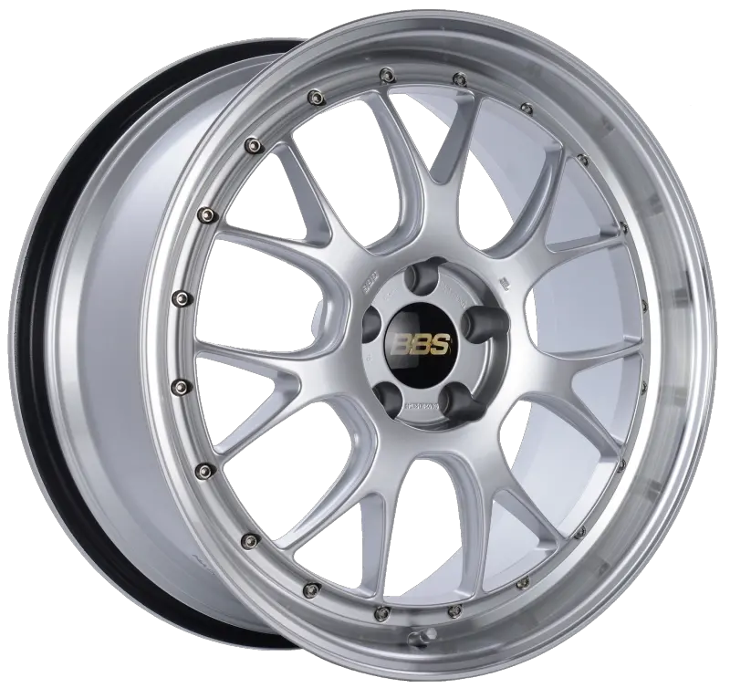Bbs Lm-R 20X9.5 5X114.3 Et40 Cb66 Diamond Silver Center Diamond Cut Lip Wheel 1