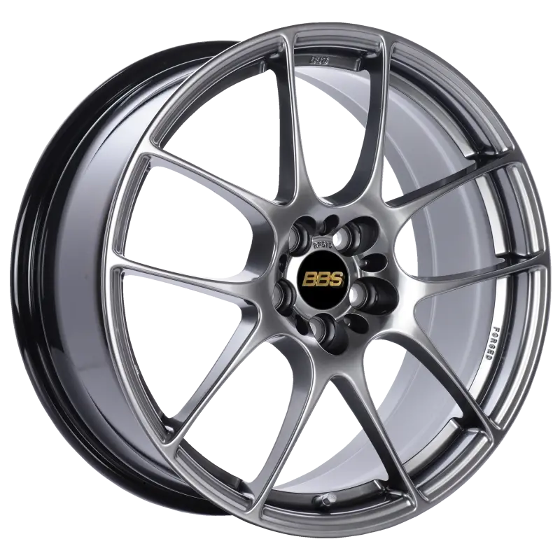 Bbs Rf 18X8 5X114.3 Et43 Diamond Black Wheel -82Mm Pfs/Clip Required 1