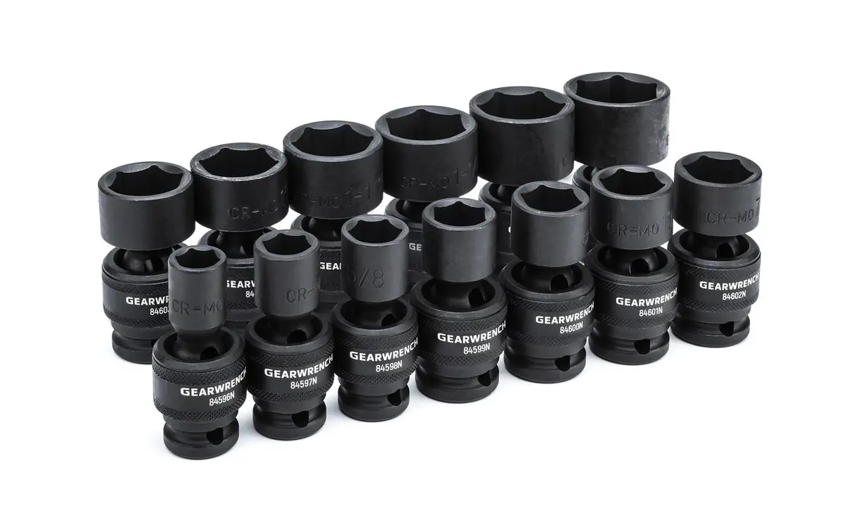 Gearwrench 84938N Universal Impact Socket Set 1