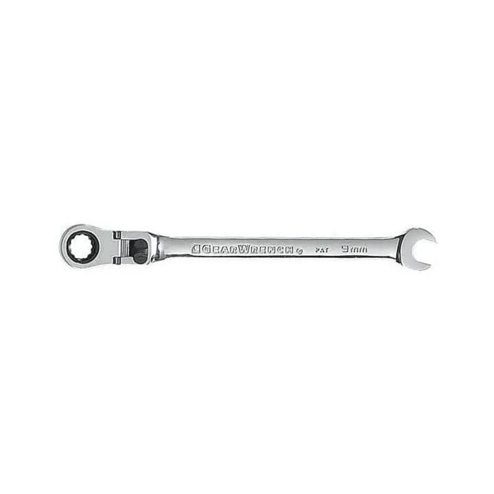 Gearwrench 12-Point Combination Wrench – Chrome Vanadium Steel, Metric Sizing (85609) 1