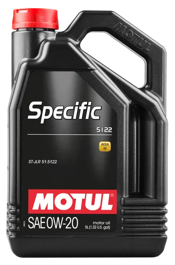Motul 5L Oem Synthetic Engine Oil Acea A1/B1 Specific 5122 0W20 - 107339 1