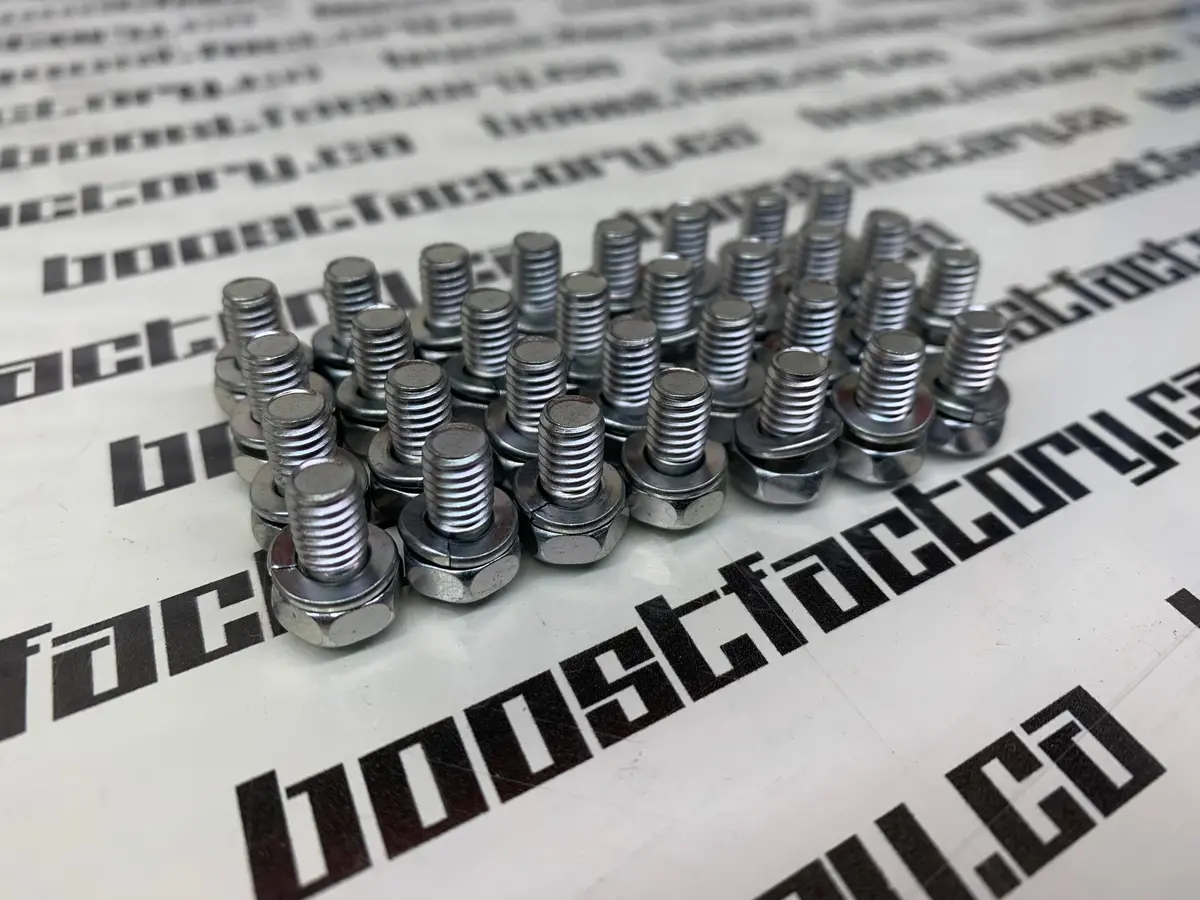 Genuine Nissan Rb20 Rb25 Rwd Oil Pan To Block Bolt Set 1