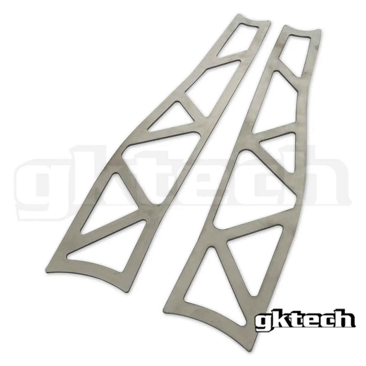 Gktech - 240Sx/Skyline Chassis (Rwd) Front Lca Weld In Reinforcement Plates - 20Mm Extension - Scha-20Mm 2