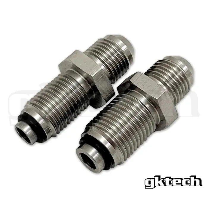 Gktech - High Pressure Power Steering -6An Adapters M14 Or M16 - 240Sx / Silvia / Skyline -  6Anps 1