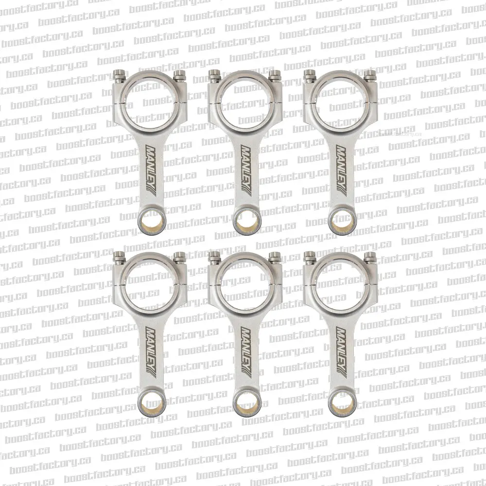 Manley Rb25 Rb26 H Beam Forged Connecting Rods 14028-6 1