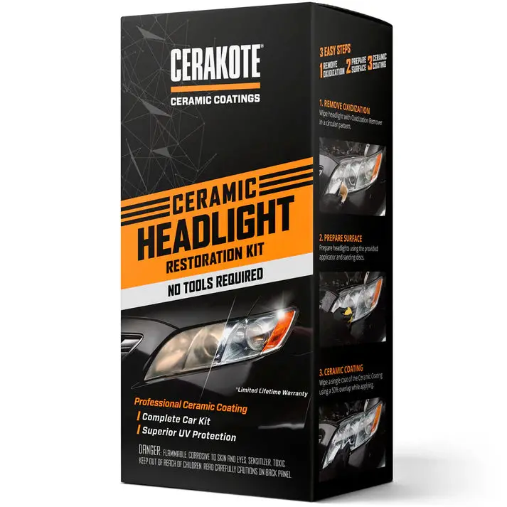 Cerakote® Ceramic Headlight Restoration Kit 1