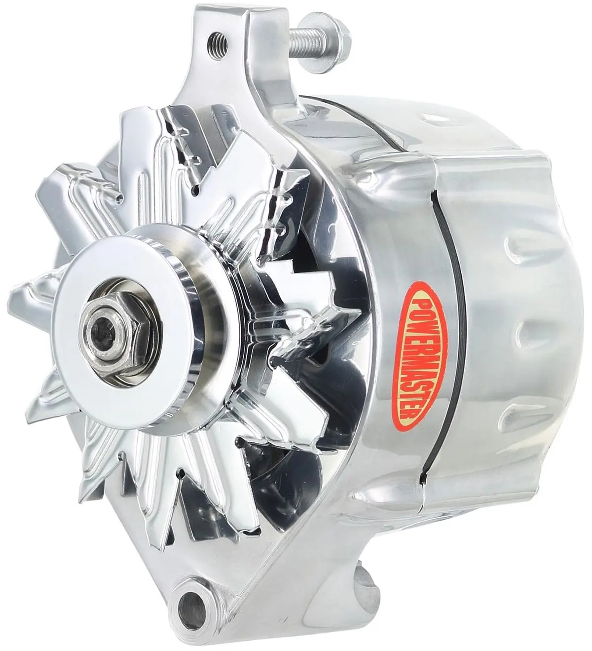 Polished Ford Alternator – High-Output Pm Generator For Restorations 1