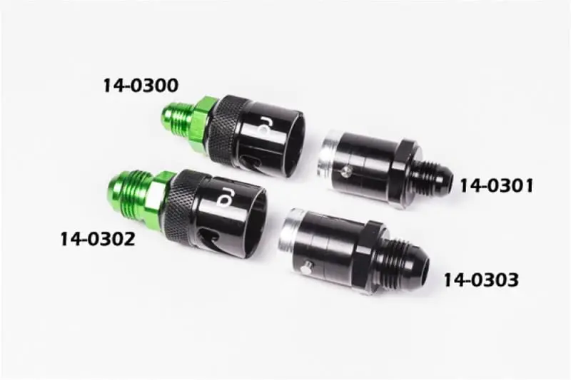 Radium Engineering An Orb Dry Break Coupling – 14Mm Orb, Reusable Quick-Connect Fitting (14-0302) 1