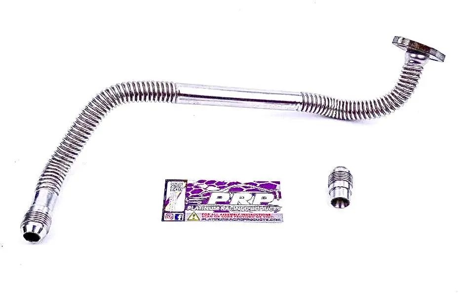 Platinum Racing Products Universal Turbo Oil Drain. 1
