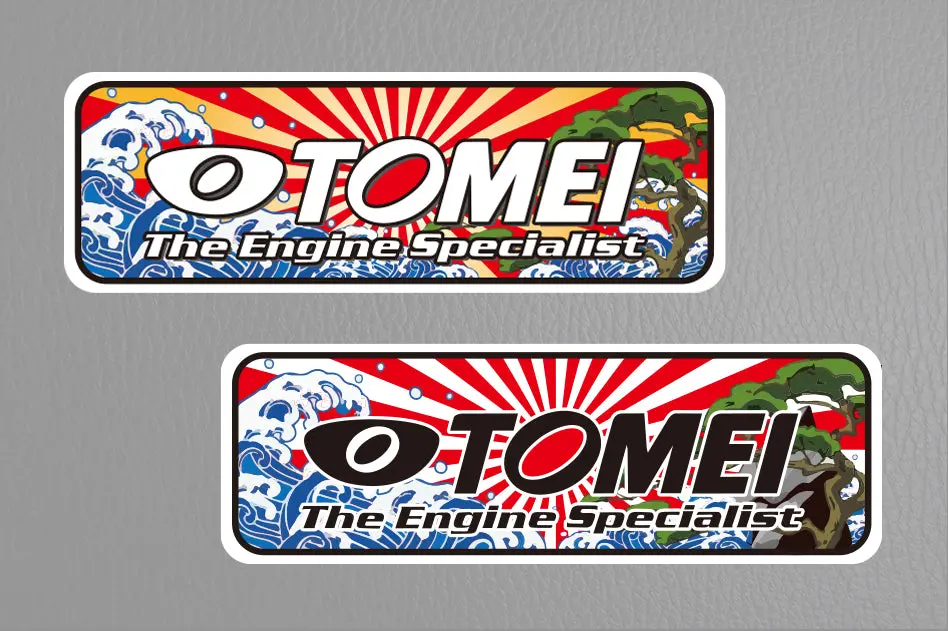 Tomei Powered Tomei Sticker "Japanese Style" 1