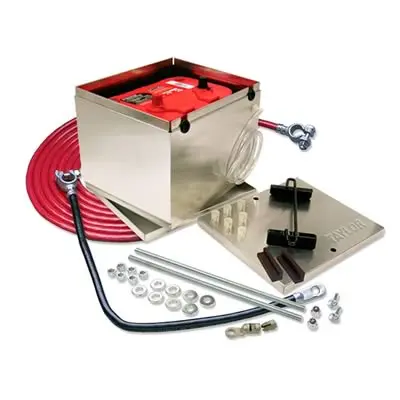 Taylor 200 Series Aluminum Battery Box Kit - 48201 1