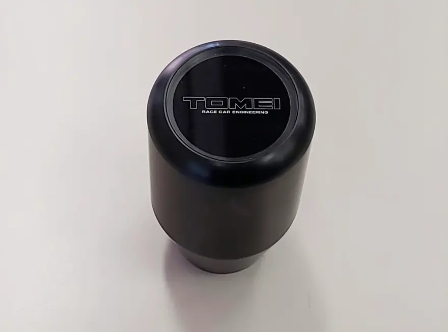 Tomei Powered  Shift Knob 80'S Logo M10x1.25 Thread Pitch 1