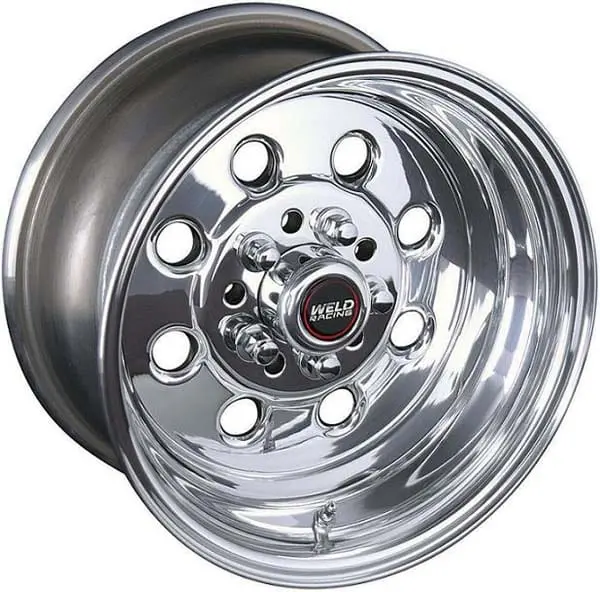 Draglite We90-512350 15X12 Polished Aluminum Drag Wheel – Lightened Race-Ready Design 1