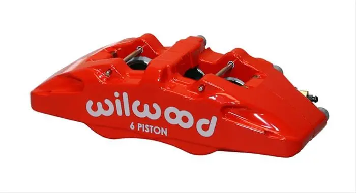 Wilwood Dynapro 6A Forged Aluminum Lug-Mount Brake Calipers (Model 120-13429-Rd) 1