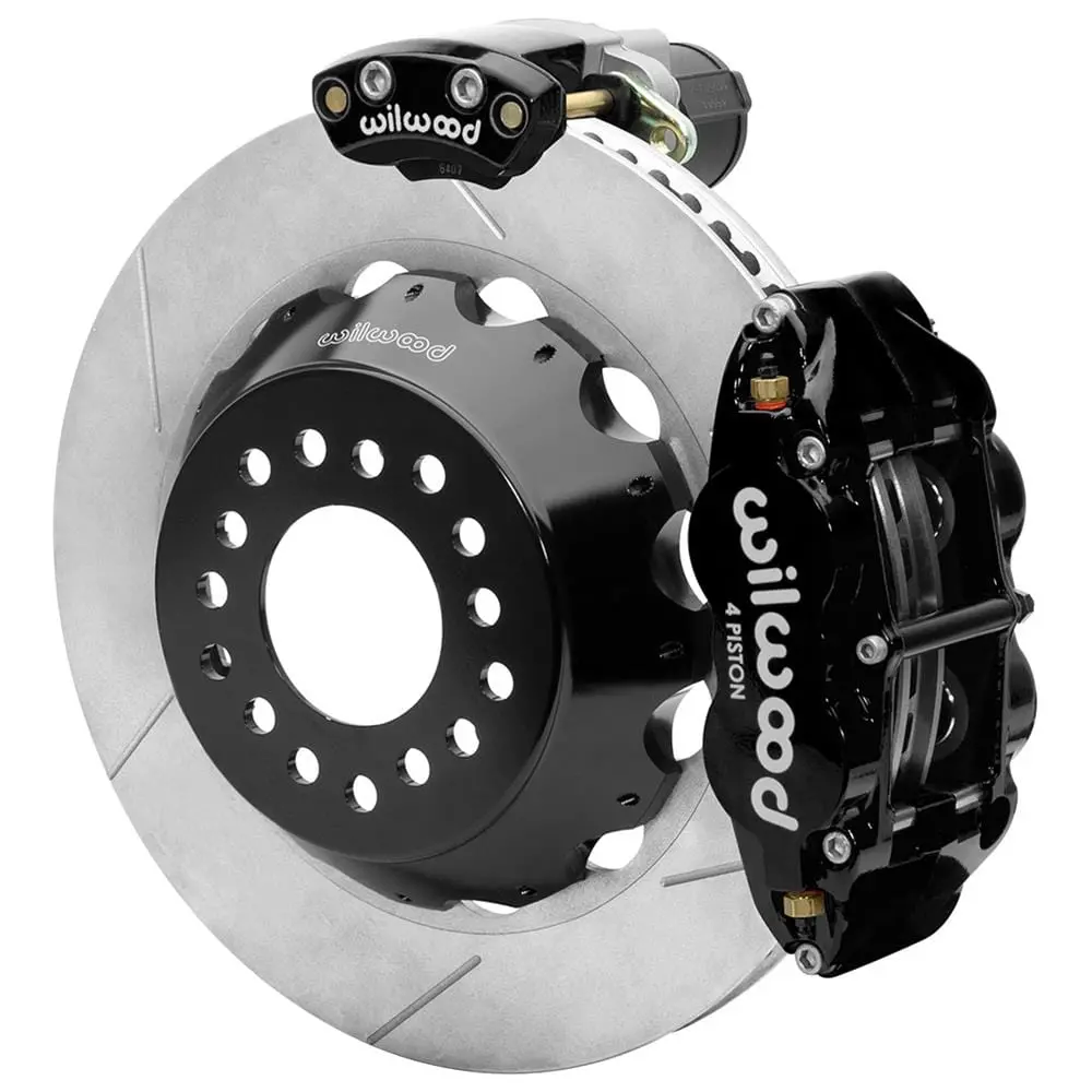 Wilwood Forged Narrow Superlite 4R Rear Big Brake Kit With Integrated Parking Brake (140-16132) 1