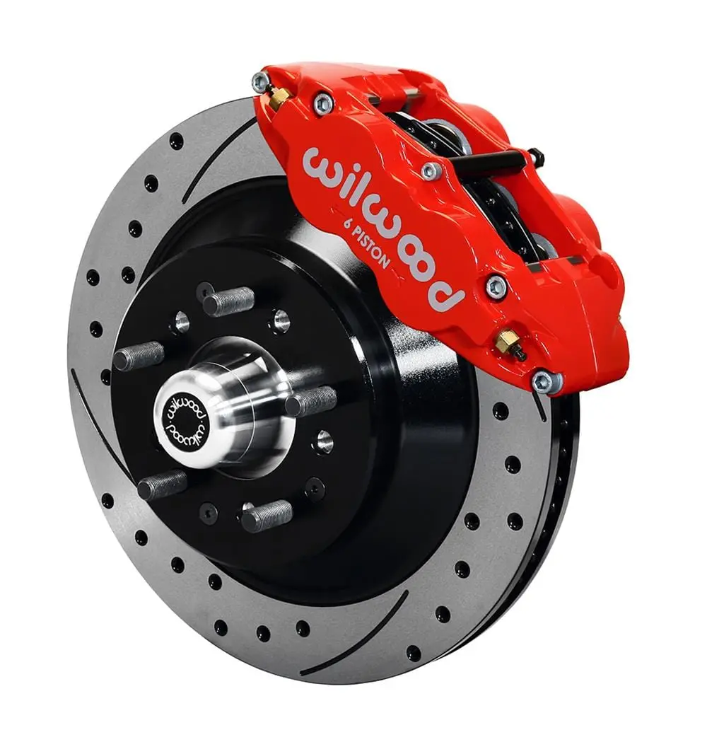 Wilwood 140-12271-Dr Forged Narrow Superlite 6R Front Big Brake Kit 1