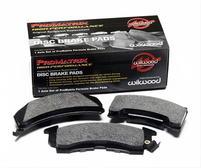 Wilwood Promatrix High-Performance Street & Track Brake Pads (Part #150-D1084K) 1