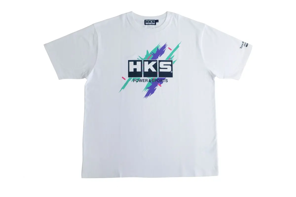 Hks T-Shirt Super Racing White 2L - 51007-Ak650 1