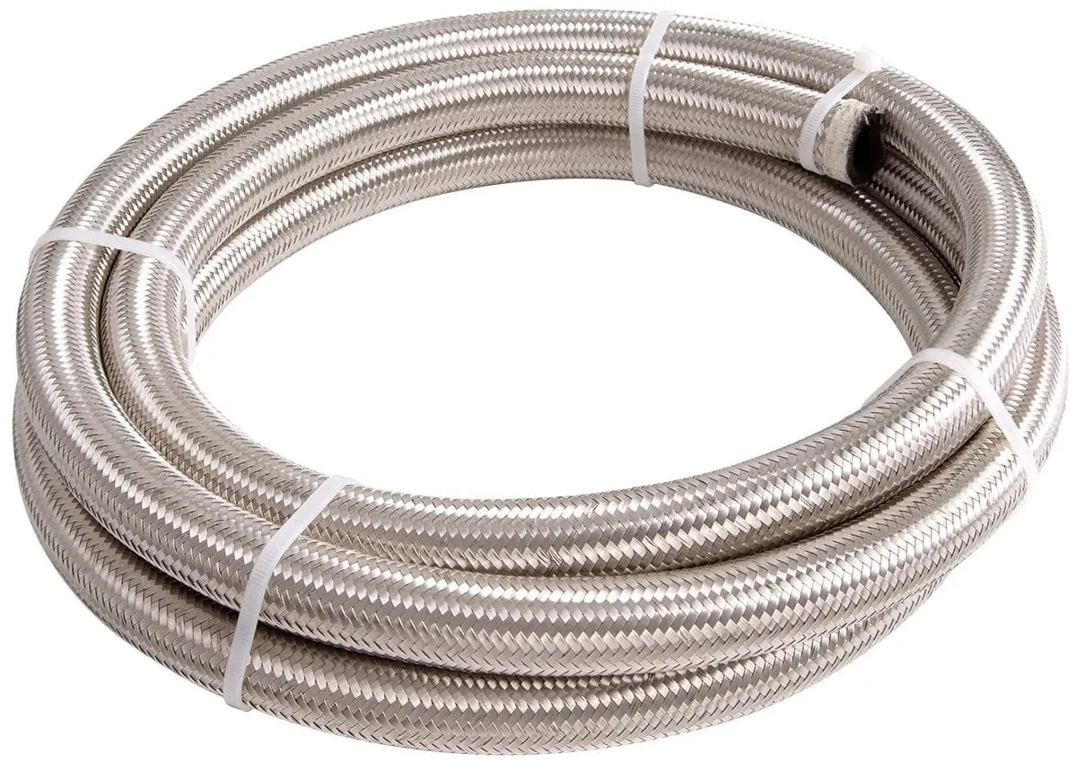 100 Series Stainless Braided Hose – -20An Fitting, 1 Meter Length (Af100-20-1M) 1