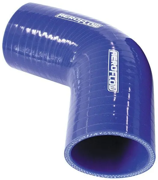 Gloss Blue 67° Silicone Hose Elbow – 4" Inner Diameter For High-Temp Routing 1