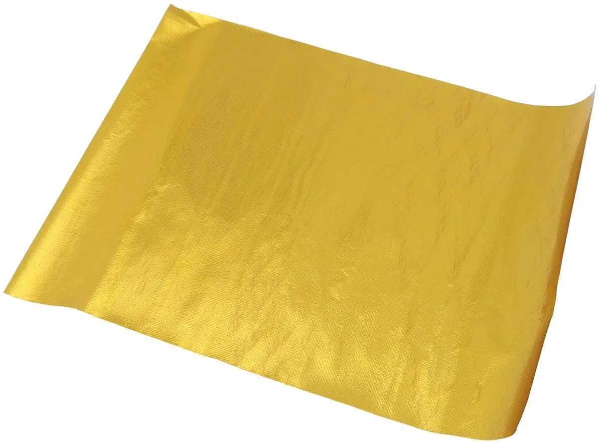 Gold Heat Barrier Af91-4010 – 12" X 12" Reflective Thermal Insulation Sheet 1