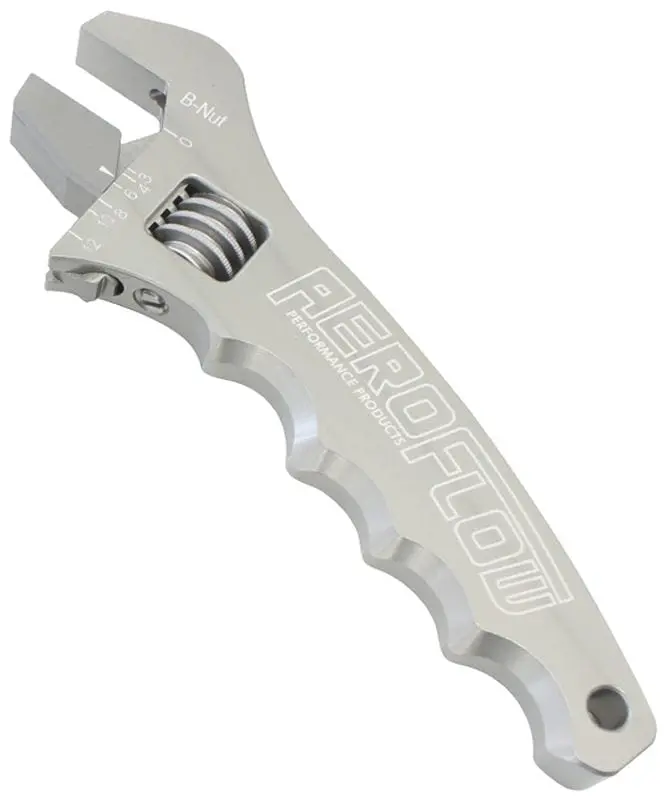 Af98-2003S Adjustable Aluminum Grip Spanner – Silver Finish 1
