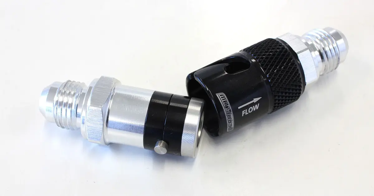 Aluminum -6An Quick-Release Fitting With Buna-N Seal – Afqr201-06 1