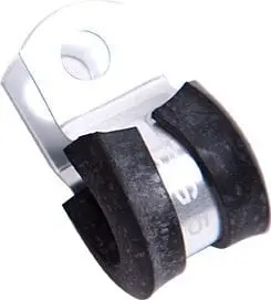 Silver-Finish Cushioned P-Clamp – 5/16" (8Mm) Internal Diameter, Af158-05S 1