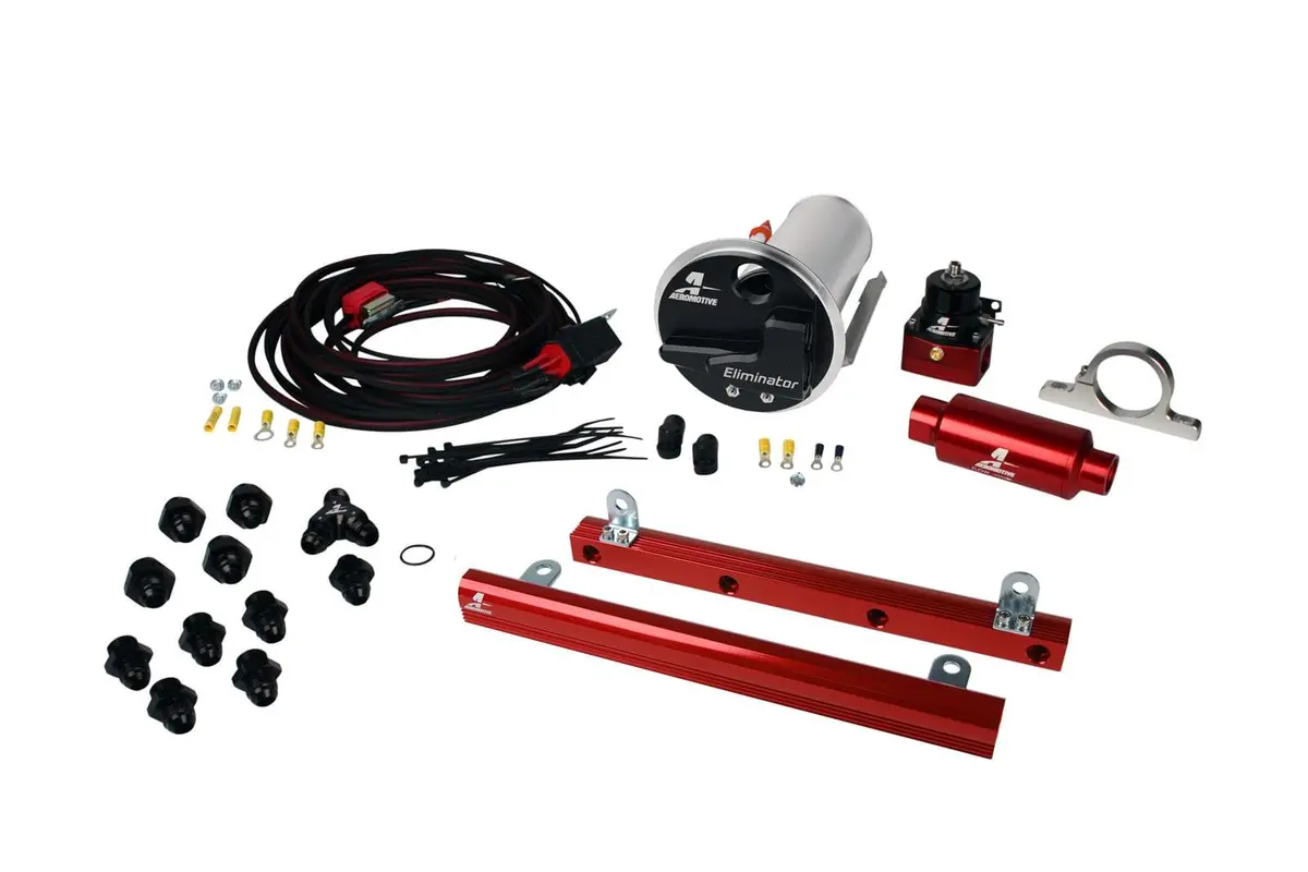 Aeromotive 17336 Fuel System Plumbing Kit For High-Flow Applications 1
