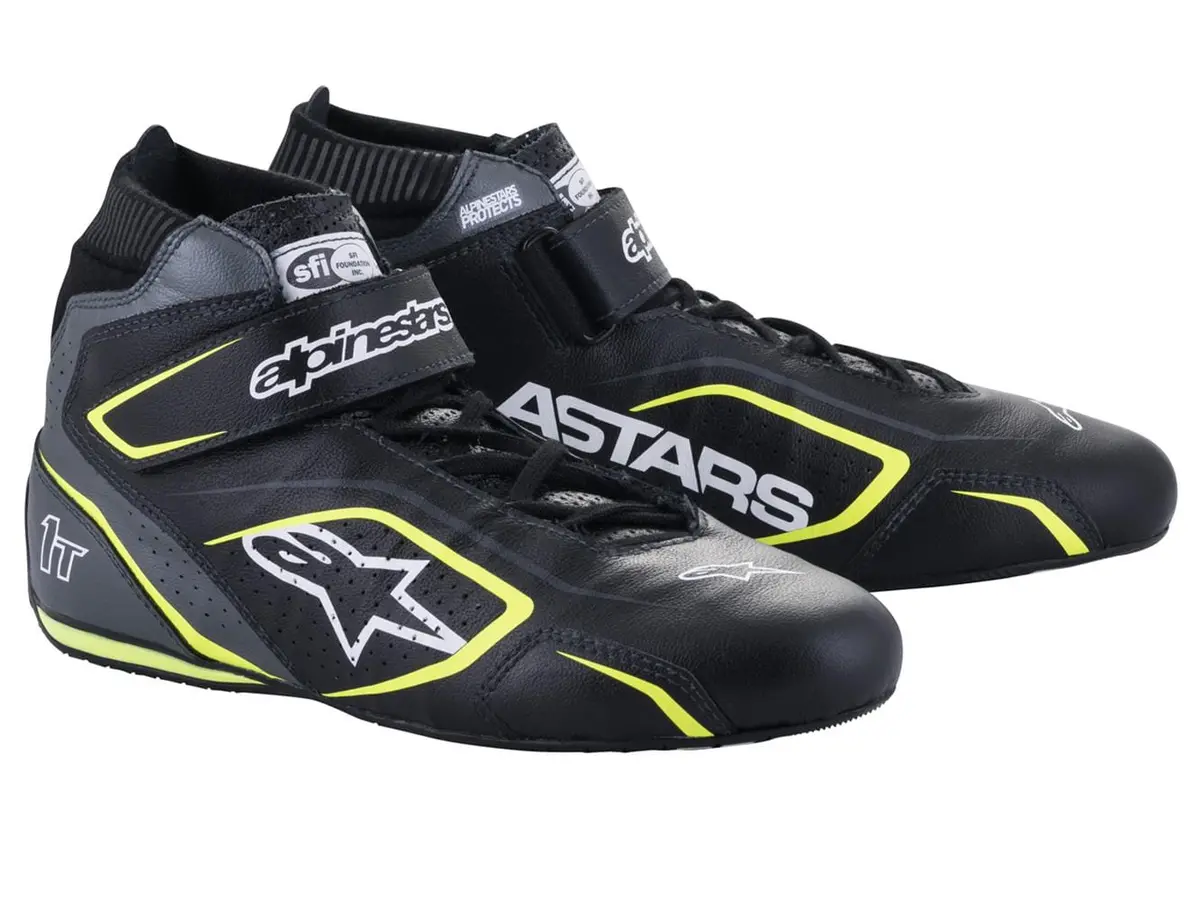 Alpinestars Tech 1-T V3 Racing Shoes – Ce-Certified, Size 8.5 (2710122-1055-8.5) 1