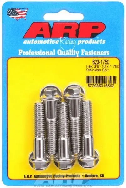 Ar623-1750 Stainless Steel Hex Head Bolt Kit (5-Pack) 1