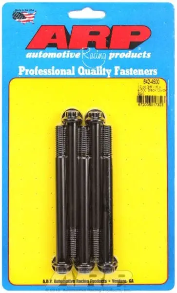 Ar642-4500 Five-Piece 12-Point Black Oxide Bolt Kit 1