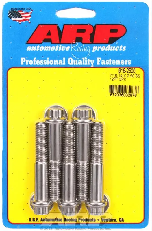 Arp Stainless Steel Engine Fasteners – Corrosion-Resistant Bolts 1